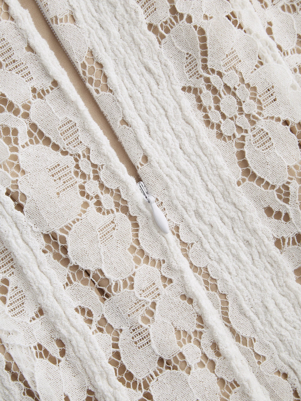 Lace Straight Neck Off-the-Shoulder Short Skirt Lace-up Waist Cropped Mesh One-Shoulder Dress