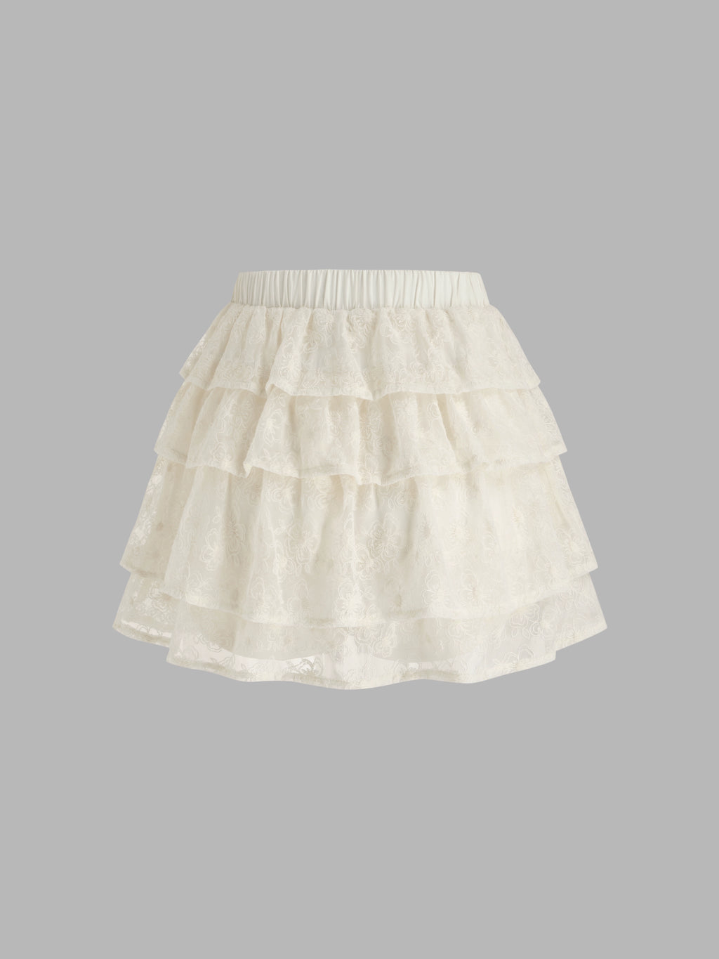 white lace stitching tutu skirt tall slim ballet style cake skirt