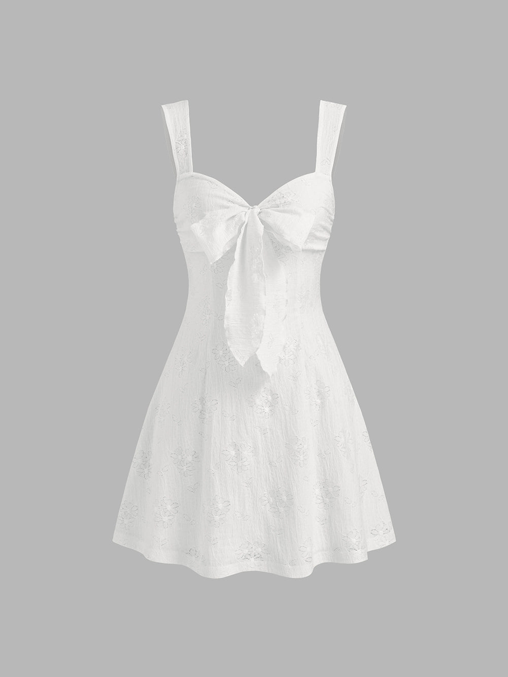 Lace Sweet Bow Hottie Sexy Open Back Design Short Slip Dress