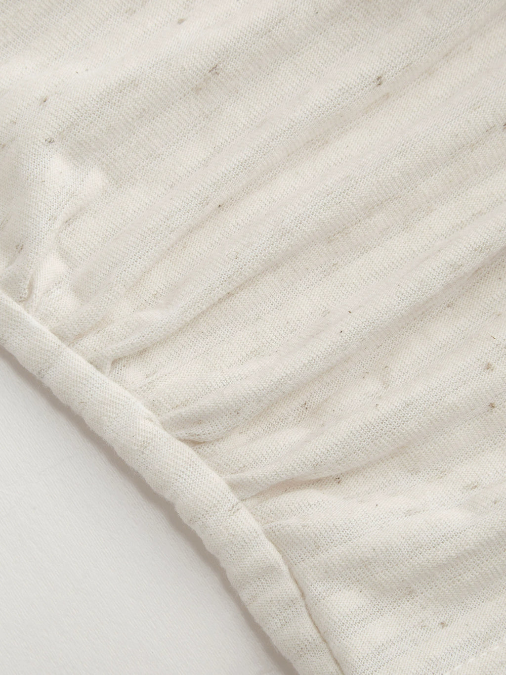 Cotton Blend Asymmetrical Kinked Slanted Shoulder Striped Top + Mini Short Skirt Set